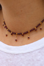 Charger l'image dans la galerie, Collier Ambroise grenat