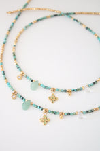 Charger l'image dans la galerie, Collier Lily *turquoise africaine*