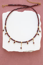Charger l'image dans la galerie, Collier Ambroise grenat