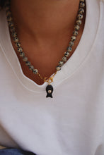 Charger l'image dans la galerie, Collier Pio jaspe dalmatien