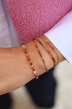 Charger l'image dans la galerie, Bracelet Dahlia grenat