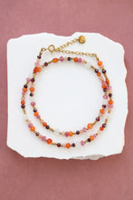Charger l'image dans la galerie, Collier Dahlia grenat
