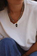 Charger l'image dans la galerie, Collier Pio jaspe dalmatien