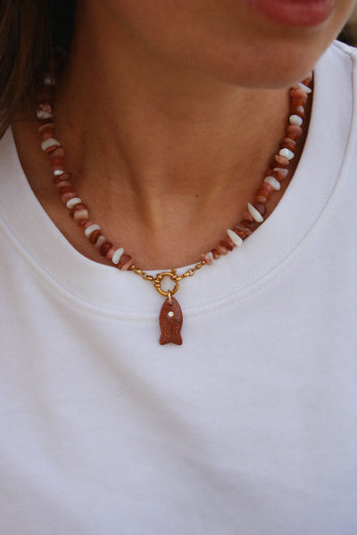 Collier Lazare goldstone