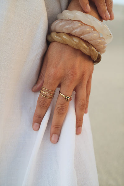 Bague Azalée *rose*