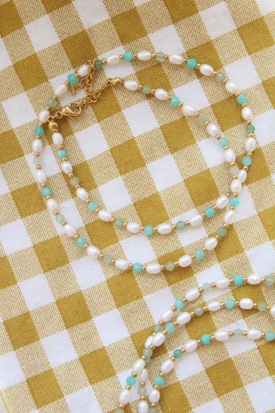 Collier Isla *bleu*