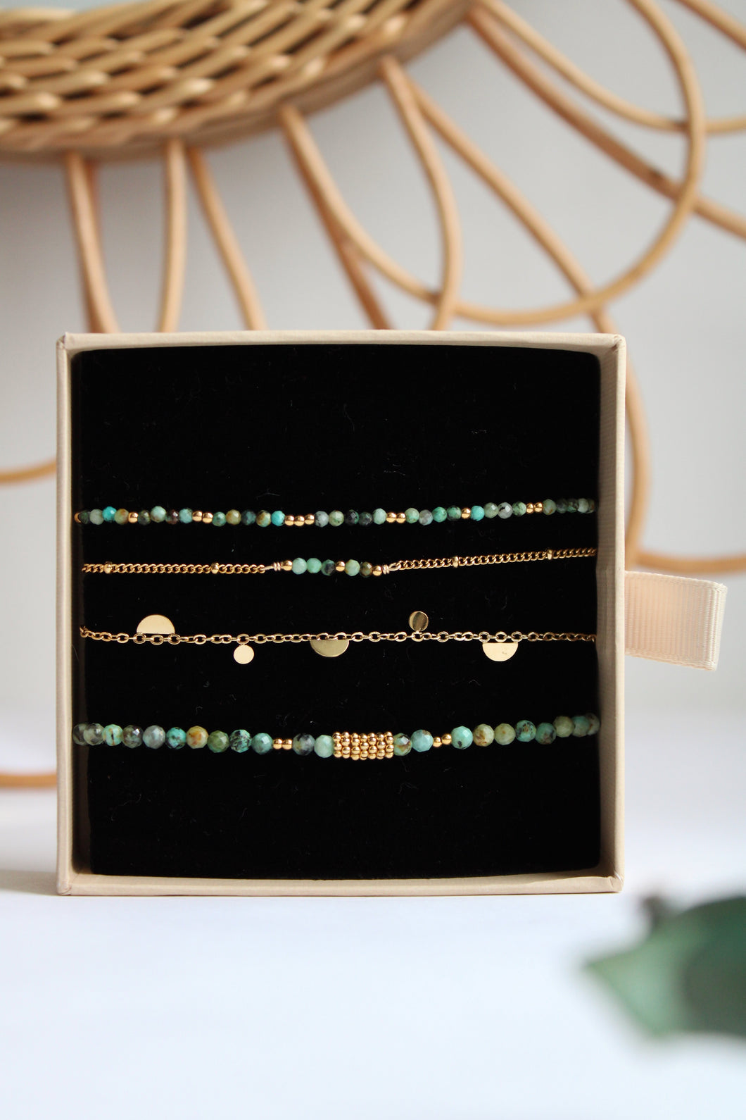 Coffret Turquoise africaine