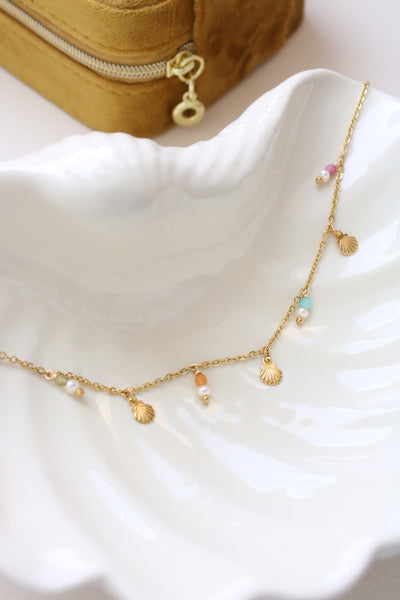 Bracelet de cheville coquilles