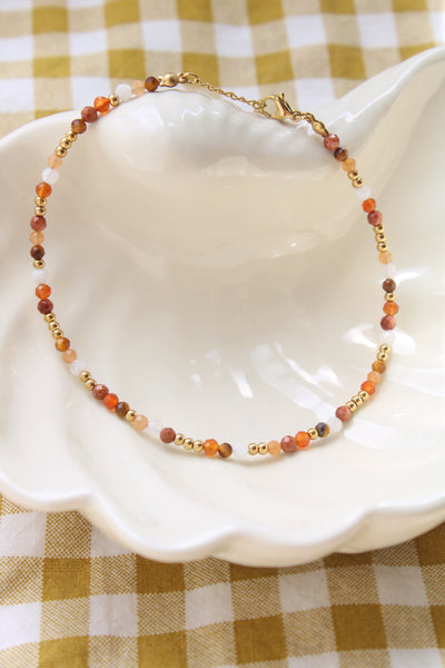 Bracelet de cheville Harlem *orange*