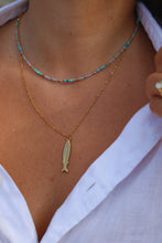 Charger l'image dans la galerie, Collier Hazel turquoise
