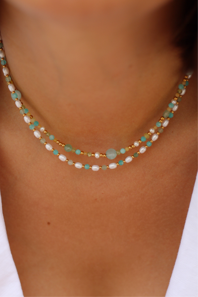 Collier Solea *bleu*