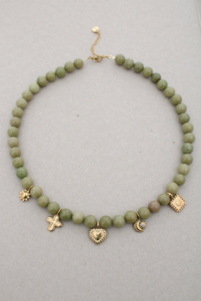 Collier Brune avocado