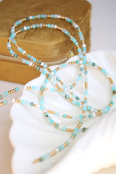 Bracelet double Harlem *turquoise*
