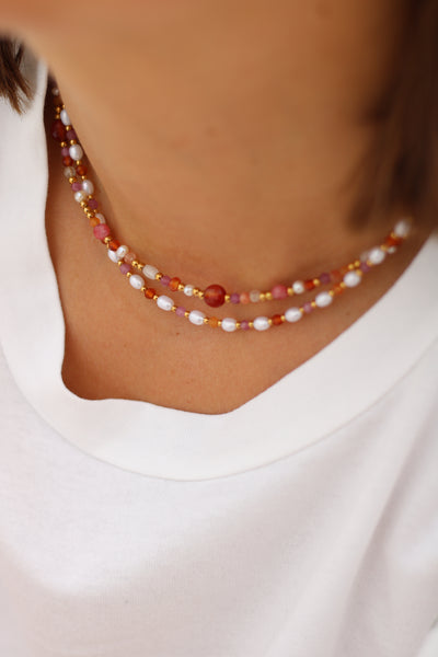 Collier Isla *orange*