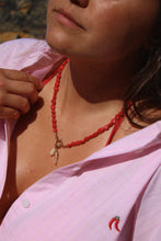 Charger l'image dans la galerie, Collier April bambou de mer
