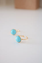Charger l&#39;image dans la galerie, Bague ronde turquoise
