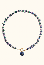 Charger l'image dans la galerie, Collier Lazare lapis lazuli
