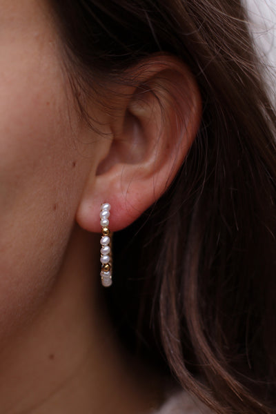 Créoles Azilis perles d’eau douce