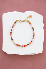 Charger l'image dans la galerie, Bracelet Dahlia grenat
