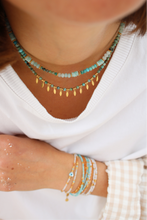 Charger l&#39;image dans la galerie, Collier Meora turquoise africaine
