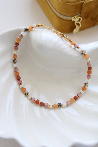 Bracelet de cheville Galina *rose*