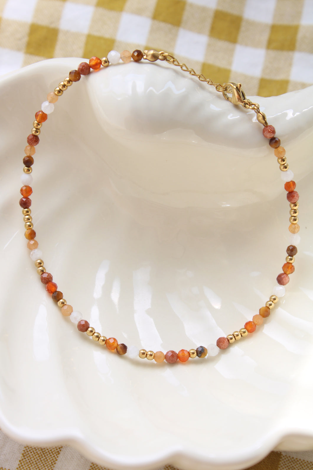 Bracelet de cheville Harlem *orange*