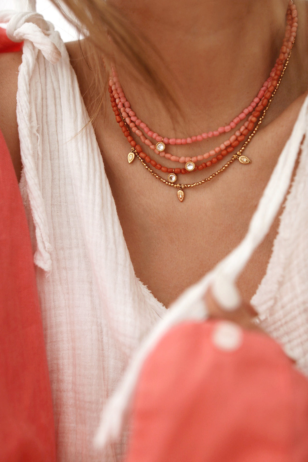 Collier Coral