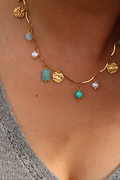 Collier Soho *bleu*