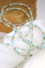Charger l&#39;image dans la galerie, Bracelet double Harlem *turquoise*

