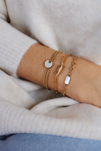 Bracelet nacré