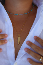 Charger l'image dans la galerie, Collier Hazel turquoise
