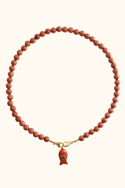 Collier Pio goldstone