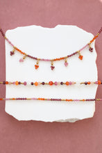 Charger l&#39;image dans la galerie, Collier Sienna grenat
