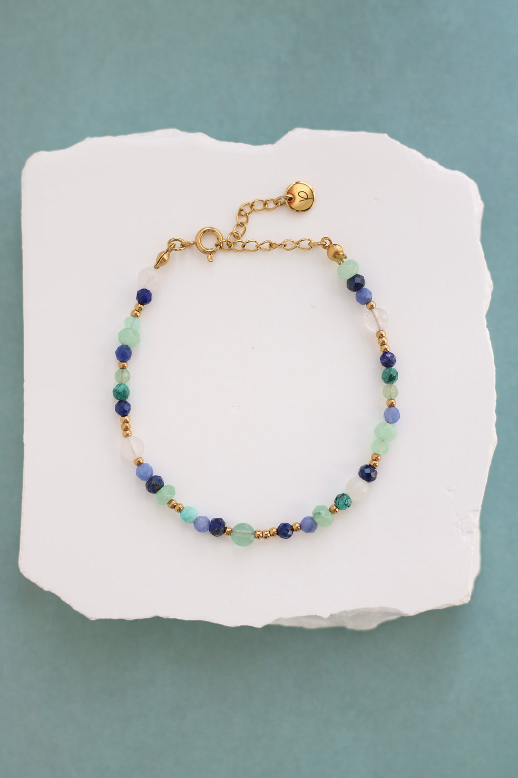 Bracelet Dahlia lapis lazuli