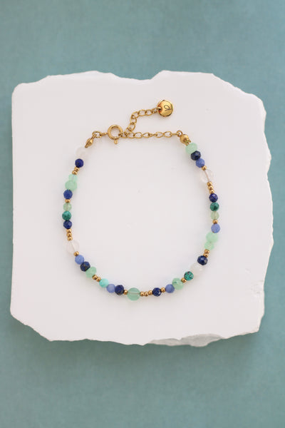 Bracelet Dahlia lapis lazuli