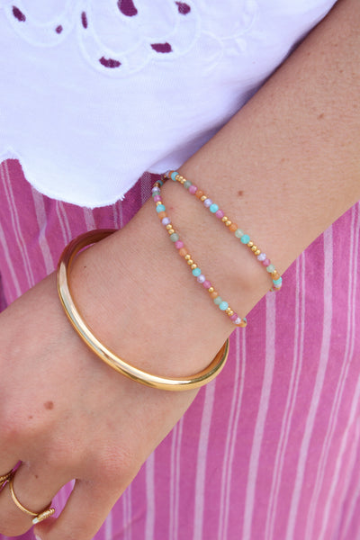 Bracelet double Harlem *spring*