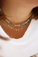 Charger l&#39;image dans la galerie, Collier Meora turquoise africaine
