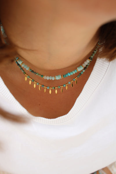 Collier Meora turquoise africaine